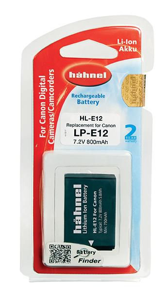 H�hnel 1000 175.4 DK BATTERY CANON HL-E12 1000 175.4