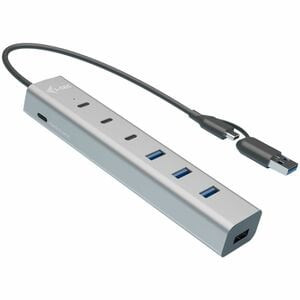 I-Tec Usb-C/Usb-A Charging Metal Hub 7 Port 3X Usb-C 4X Usb-A. Host Interface: U CAHUBMETAL7
