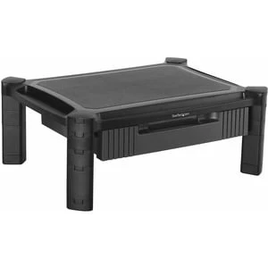 Startech Adjustable Monitor Riser Drawer Monitors Up To 32" 22Lb/10Kg Adjustable MONSTADJD