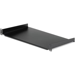 Startech 1U Server Rack Cabinet Shelf Fixed 10" Deep Cantilever Rackmount Tray f CABSHELF1U10