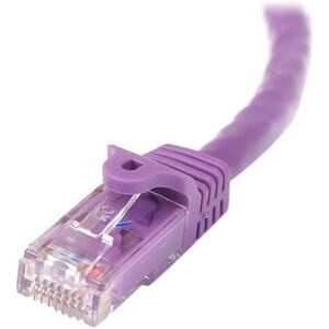 Startech 10M Purple Cat5E Patch Cable With Snagless Rj45 Connectors Long Etherne 45PAT10MPL