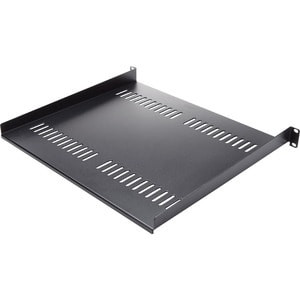 Startech 1U Vented Server Rack Cabinet Shelf Fixed 16" Deep Cantilever Rackmount CABSHELF116V