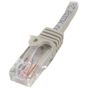 Startech 2 M Gray Cat5E Snagless Rj45 Utp Patch Cable 2M Patch Cord Ethernet Pat 45PAT2MGR