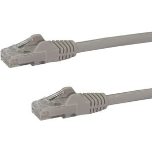 Startech 5M Cat6 Ethernet Cable Grey Snagless Gigabit 100W Poe Utp 650Mhz Catego N6PATC5MGR