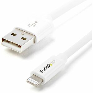 Startech 1M 3Ft White Apple?�?� 8-Pin Lightning Connector To Usb Cable for Iphon USBLT1MW