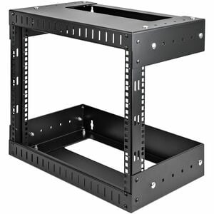 Startech 2-Post 8U Heavy-Duty Wall Mount Network Rack 19" Open Frame Server Rack RK812WALLOA
