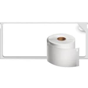 Dymo Large Address Labels 89X36. Product Colour: White Label Type: Self-Adhesive 1983172