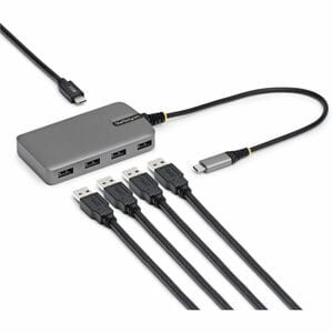 Startech 4-Port Usb-C Hub 5Gbps Bus Powered Usb C To 4X Usb-A Hub With Usb-C Aux 5G4AC-USB-C-HUB