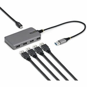 Startech 4-Port Usb-A Hub 5Gbps Bus Powered Usb-A To 4X Usb-A Hub With Usb-C Aux 5G4AC-USB-A-HUB