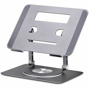 Startech Rotating Laptop Stand 360 Swivel Ergonomic Desk Riser for Computer Adju ATFR-LAPTOP-RISER