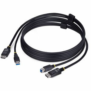 Startech 6Ft 1.8M Displayport And Usb 5Gbps Kvm Cable 4K 60Hz Universally Compat DU1226-KVM-CABLE