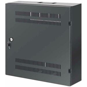 Intellinet 713689 4U Wall Mountable Enclosed Cabinet Rack Cabinet for A/V Equipm 713689