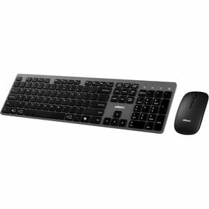 Adesso Easytouch Wkb-7300 Keyboard & Mouse English  Usb Type C Scissors Wirele WKB-7300CB-UK