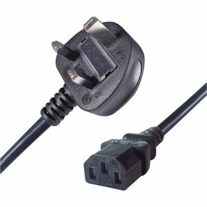 Group Gear Connektgear Standard Power Cord 50 Cm United Kingdom  Plug / Iec 60 27-0084B
