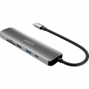 Urban Factory Hubee 6 In 1 : Hub Usb-C With 2 Usb-A / 1 Hdmi 4K / 2 Card Readers MHC45UF