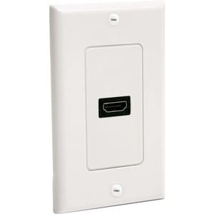 Startech Single Outlet Female Hdmi?É?« Wall Plate White 1-Gang Hdmi Digital Audi HDMIPLATE