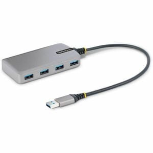 Startech 4-Port Usb Hub Usb 3.0 5Gbps Bus Powered Usb-A To 4Xa W/ Optional Auxil 5G4AB-USB-A-HUB