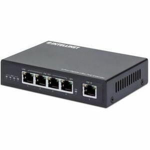 Intellinet Network Extender Black 4-Port Gigabit Ultra Poe Extender Adds Up To 1 561617
