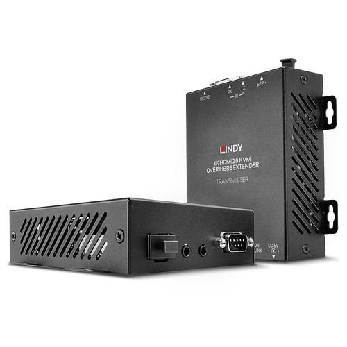Lindy Electronics Lindy 300M Fibre Optic Hdmi 4K60 And Usb Kvm Extender. Type: T 39392