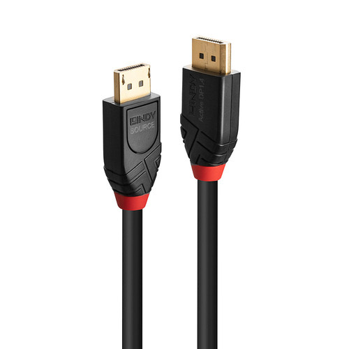 Lindy 10M Active Displayport 1.4 Cable. Cable Length: 10 M Connector 1: Displayp 41169