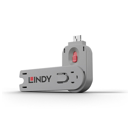 Lindy Usb Type A Port Blocker Key Pink. Product Type: Port Blocker Key Compatibl 40620