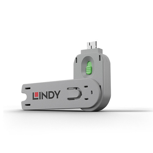 Lindy Usb Type A Port Blocker Key Green. Product Type: Port Blocker Key Compatib 40621