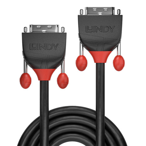 Lindy 2M Dvi-D Single Link Cable Black Line. Cable Length: 2 M Connector 1: Dvi- 36256