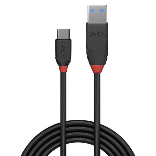 Lindy 1.5M Usb 3.2 Type A To C Cable 10Gbps Black Line. Cable Length: 1.5 M. Con 36917