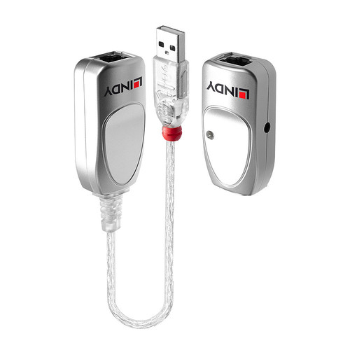 Lindy 50M Usb 1.1 Cat.6 Extender. ConnectorS: Dc. Product Colour: Grey. Weight: 42805