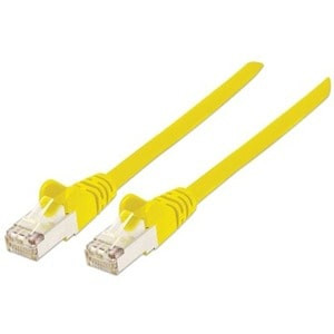 Intellinet Network Patch Cable Cat6A 1M Yellow Copper S/Ftp Lsoh / Lszh Pvc Rj45 350471