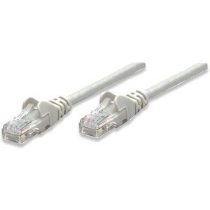 Intellinet Network Patch Cable Cat6 5M Grey Cca U/Utp Pvc Rj45 Gold Plated Conta 336765