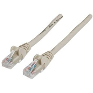 Intellinet Network Patch Cable Cat6 20M Grey Cca U/Utp Pvc Rj45 Gold Plated Cont 336741