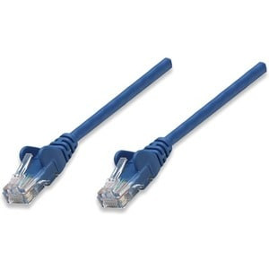 Intellinet Network Patch Cable Cat5E 1M Blue Cca U/Utp Pvc Rj45 Gold Plated Cont 318938