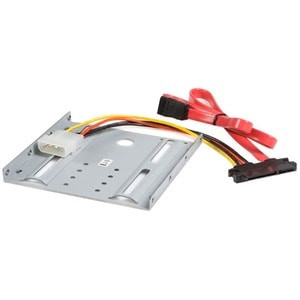 Startech 2.5In Hard Drive To 3.5In Drive Bay Mounting Kit Metal Steel 1 Each BRACKET25SAT