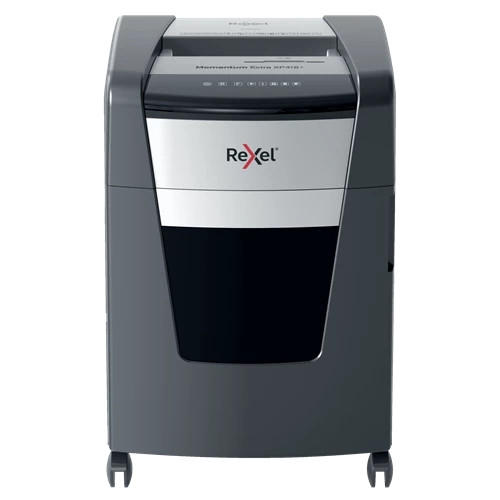 Rexel Momentum Extra XP418+ Jam Free Cross Cut Paper Shredder 2021418XEU 2021418XEU