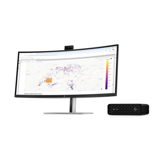 HP Z2 Mini G1i Workstation Desktop PC Windows 11 Pro Mini PC Black B76RKET#ABU