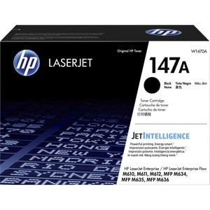 Hp Laserjet 147A Black Original Toner Cartridge. Black Toner Page Yield: 10500 P W1470A