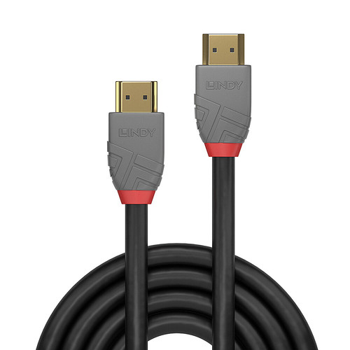 Lindy 1M Ultra High Speed Hdmi Cable Anthra Line. Cable Length: 1 M Connector 1: 36952