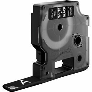 Dymo D1 Standard White On Black 12Mm White On Black Polyester Belgium18 90 ??C D S0720610