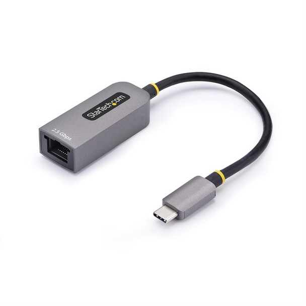 StarTech.com 2.5GbE USB-C to Ethernet Adapter NBASE-T NIC USB 3.0 Type-C 2.5/1G C22G-USB-ETHERNET