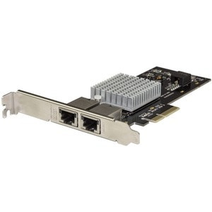Startech Dual Port Network Card 2-Port Pci Express 10Gbase-T / Nbase-T Ethernet ST10GPEXNDPI