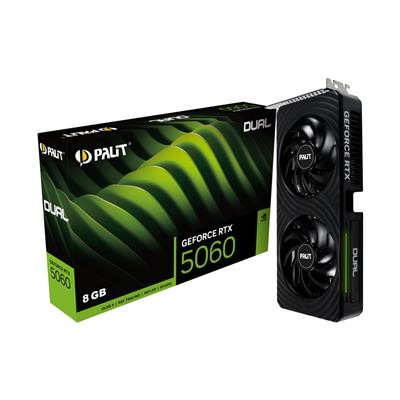 it Geforce Rtx 5060 Dual 8Gb Gddr7/Pci Express 5.0/2497Mhz/28000Mhz NE75060019P1-GB2063D
