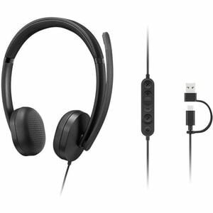 Lenovo Voip Headset 5000. Product Type: Headset. Connectivity Technology: Wired. 4XD1R88995