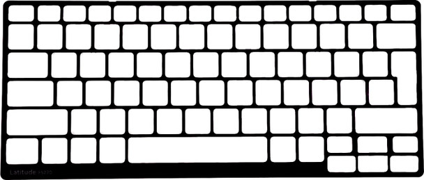 Dell CYDH8 Keyboard Shroud EU CYDH8