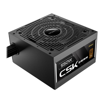 Antec Csk550dc 550W Power Supply 80 Plus Bronze Certified Atx 12V 2.52 Non-Modul 0-761345-20103-2
