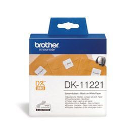 Brother DK11221 Square Labels DK11221