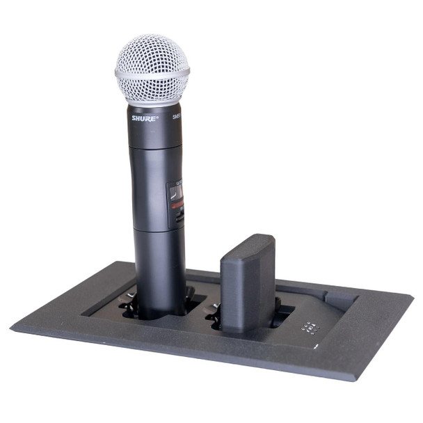 Heckler Design H916-BK Console Insert for Shure SBC H916-BK