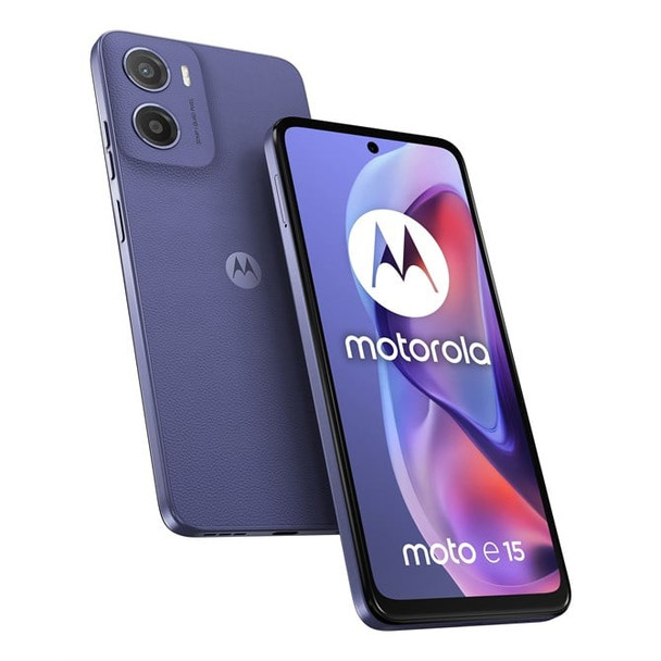 Motorola Moto E15 16.9 Cm 6.67 Dual SIM Android 14 Go Edition 4G USB Type-C 2 GB PB6S0007GB
