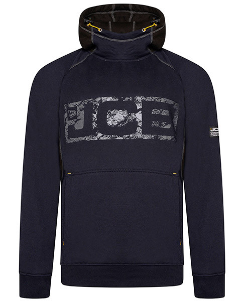 Jcb Workwear Horton Hoodie Navy / Black Size L D-WW-L