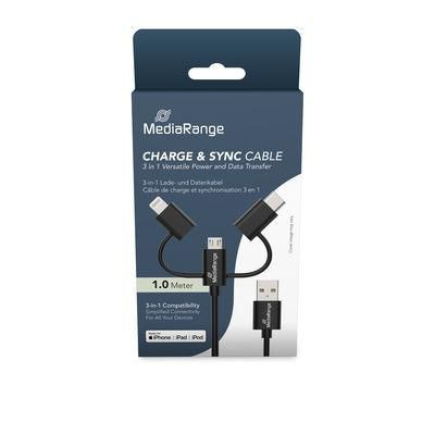 MediaRange MRCS246 Usb Cable Usb 2.0 1 M Usb A MRCS246
